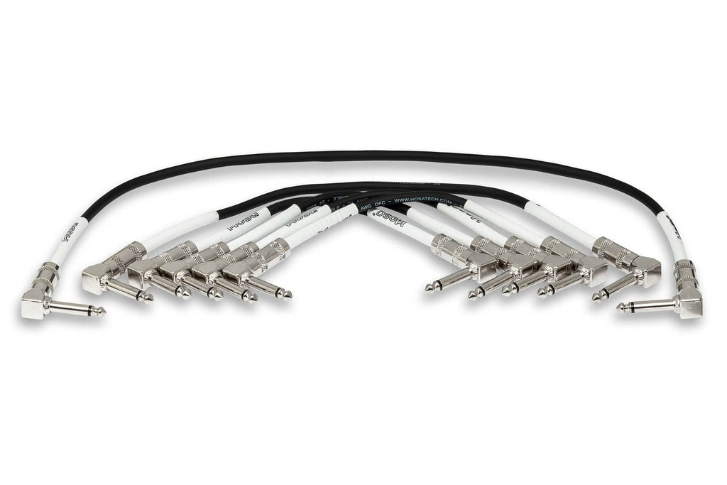 Hosa CPE-106 Guitar Patch Cable, Hosa Right-angle to Same - 6 in