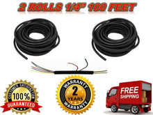 Load image into Gallery viewer, MR DJ SLT14 200' 1/4" Split Loom Wire Tubing Hose Cover PA DJ Home Marin RV