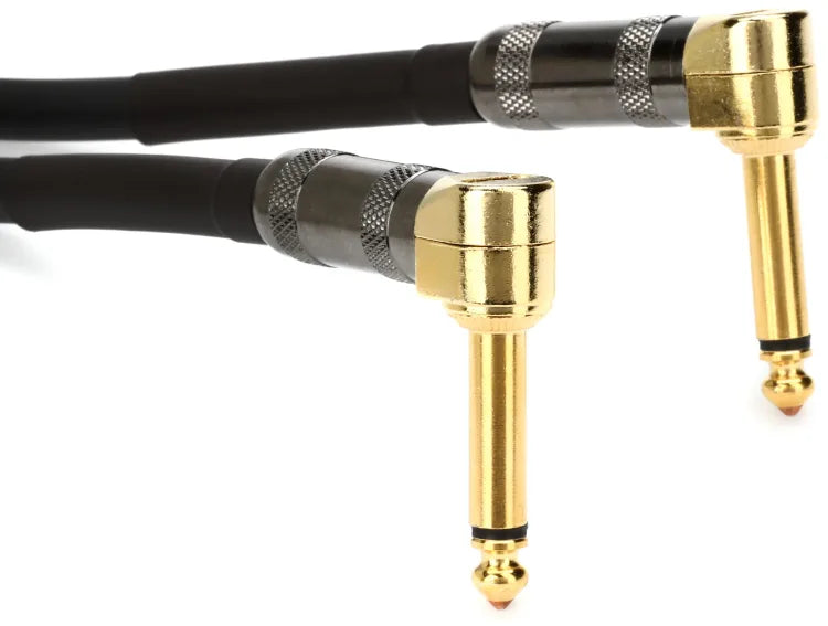 Mogami PLATINUM GUITAR-03RR Right Angle to Right Angle Pedal Cable - 3 foot