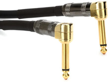 Charger l'image dans la galerie, Mogami PLATINUM GUITAR-03RR Right Angle to Right Angle Pedal Cable - 3 foot