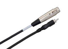 Charger l&#39;image dans la galerie, Hosa XRF-105, XLR3F to RCA Unbalanced Interconnect Cable - 5 Feet