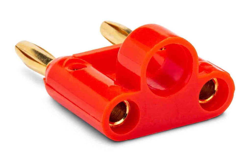 Hosa BNA-240RD Dual Banana Connector - Red