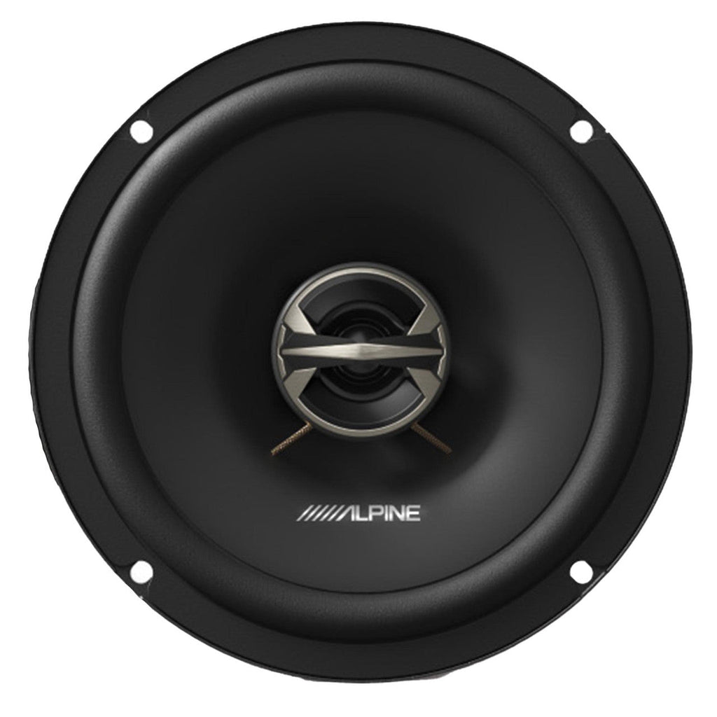 Alpine EL-E65-G 6.5" Coaxial 2-Way Speaker Set Pair Bundle