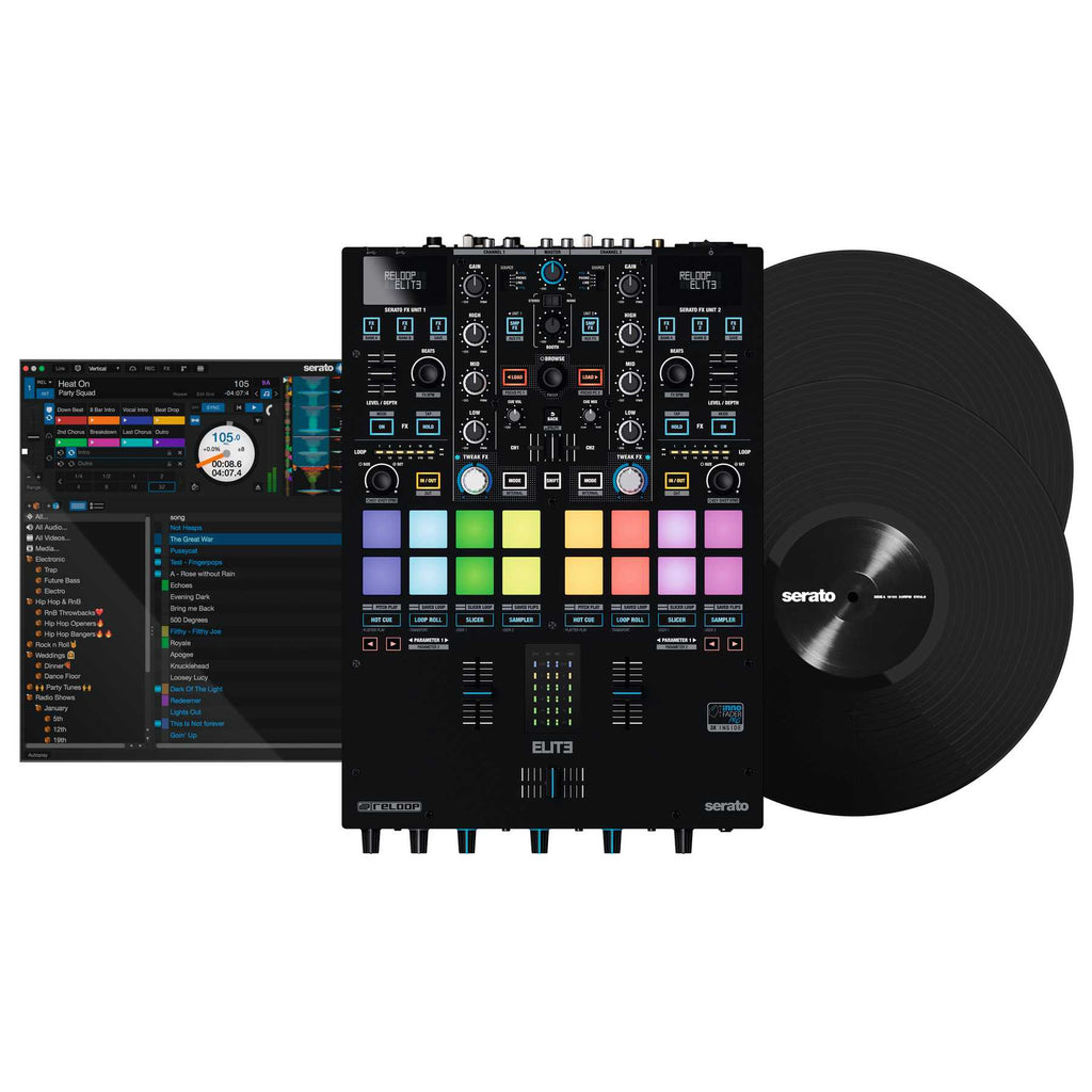 Reloop ELITE  High Performance DVS Mixer for Serato DJ Pro