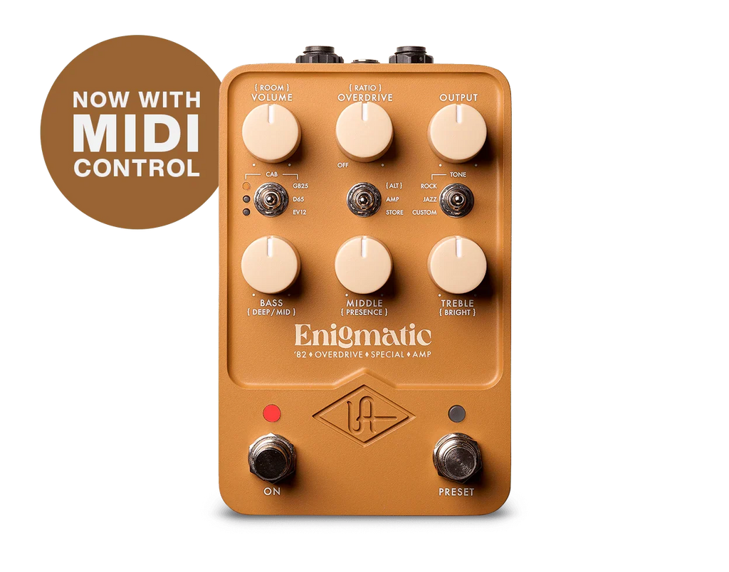 Universal Audio UA-ENIGMATIC-U Enigmatic '82 Overdrive Special Amplifier Pedal
