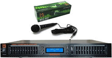 Load image into Gallery viewer, MR DJ DEQ600 PRO PA DJ 22 Band Stereo EQ Bluetooth USB AUX Input + Mic