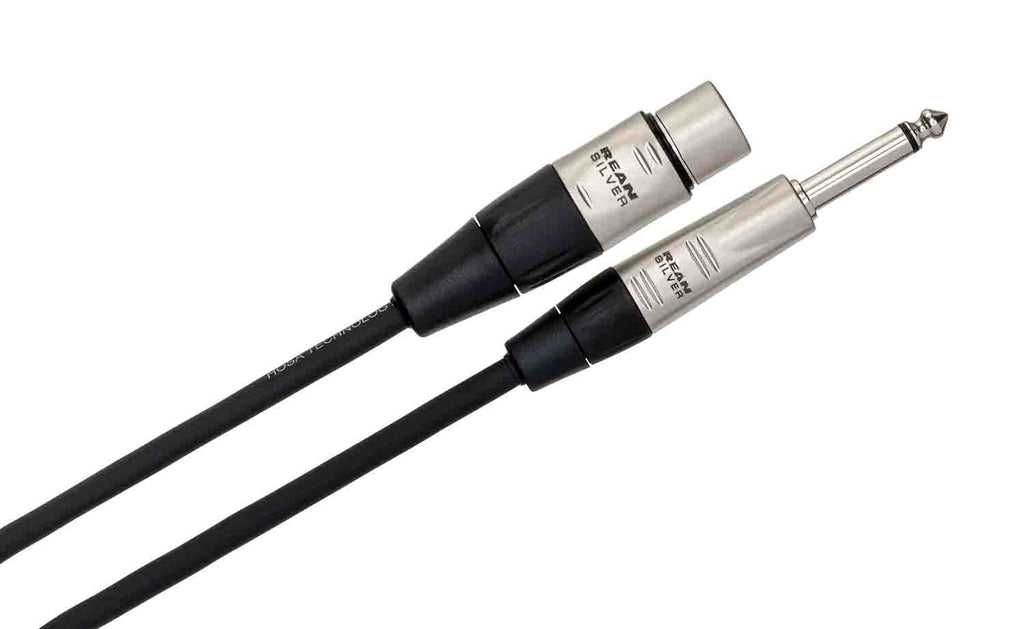 Hosa XLR3F to 1/4" TS Pro Unbalanced Interconnect Cable