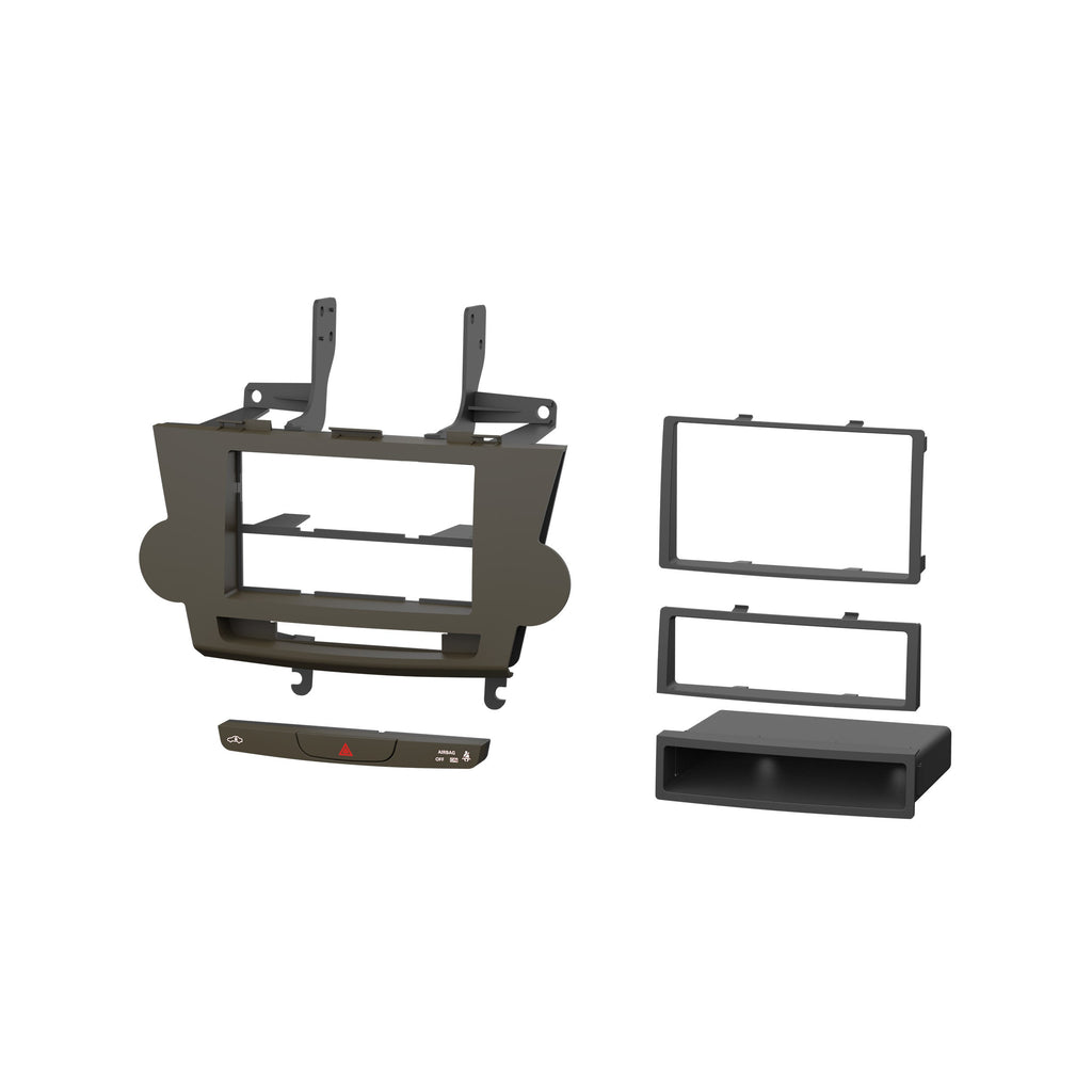 Metra 99-8274BR Single/Double-DIN Car Stereo Dash Kit - Compatible Fits for HIGHLANDER 08-12