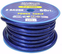Load image into Gallery viewer, Absolute Premium 2 Gauge 50' Primary Marin Car Audio Battery Power Cable Blue
