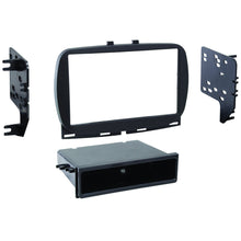 Load image into Gallery viewer, Metra 99-6544B Single-DIN Car Stereo Dash Kit - Compatible Fits for Fiat 500 2016-Up