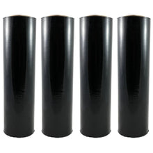 Load image into Gallery viewer, American shrink wrap clear black 18" 1500sq' 80 Gauge 4 Rolls Pallet Wrap Stretch Film Hand Shrink Wrap 1500 Square Feet
