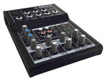 Charger l&#39;image dans la galerie, Mackie Mix5 5-Channel Compact Mixer With 2 Stereo 1/4&quot; Line Inputs