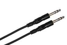 Charger l&#39;image dans la galerie, Hosa CSS-110 Balanced Interconnect Cable 1/4-inch TRS Male to 1/4-inch TRS Male - 10 FT