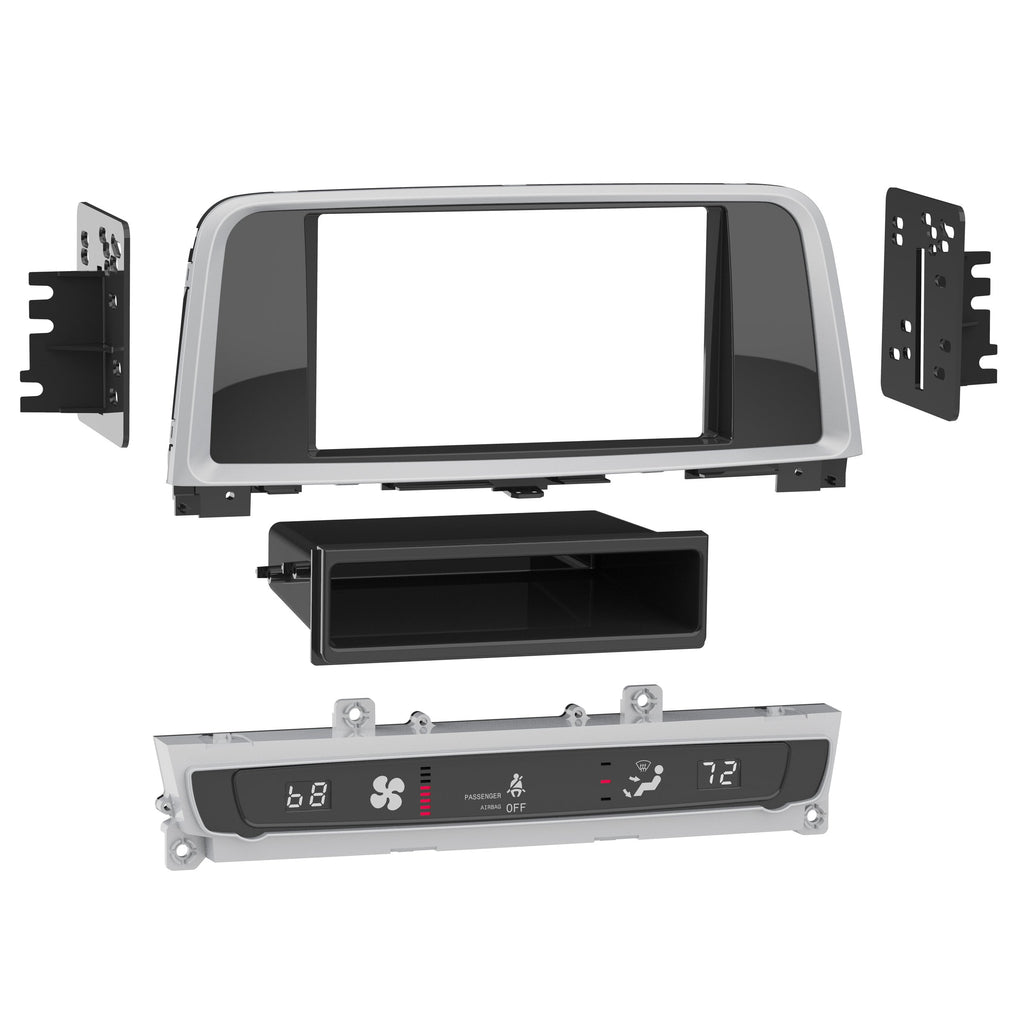 Metra 99-7384B Radio Install Kits - Compatible Fits for Kia Optima (w/auto climate controls - w/o Factory Amp) 17-20