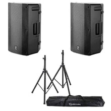 Load image into Gallery viewer, Yorkville YXL15P 15-inch / 1-inch Powered Speaker Package with Stands and Bag