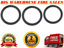 Load image into Gallery viewer, 3 12" Gray Carpeted MDF Car Stereo Speaker Woofer Subwoofer Sub Ring Spacer