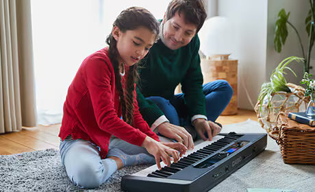 Casio CT-S400 61-key Ultra-Portable Arranger Keyboard - Black