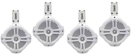 2 Absolute MPS65W Wake Board Speakers Marine RV 6.5