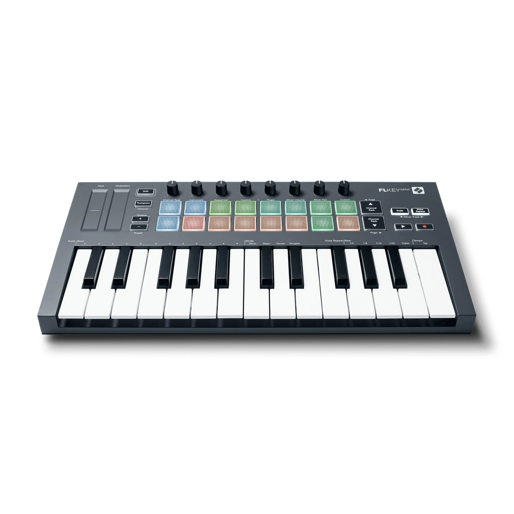 Novation FLKEY-MINI USB MIDI Keyboard Controller for FL Studio (25-Mini Keys)