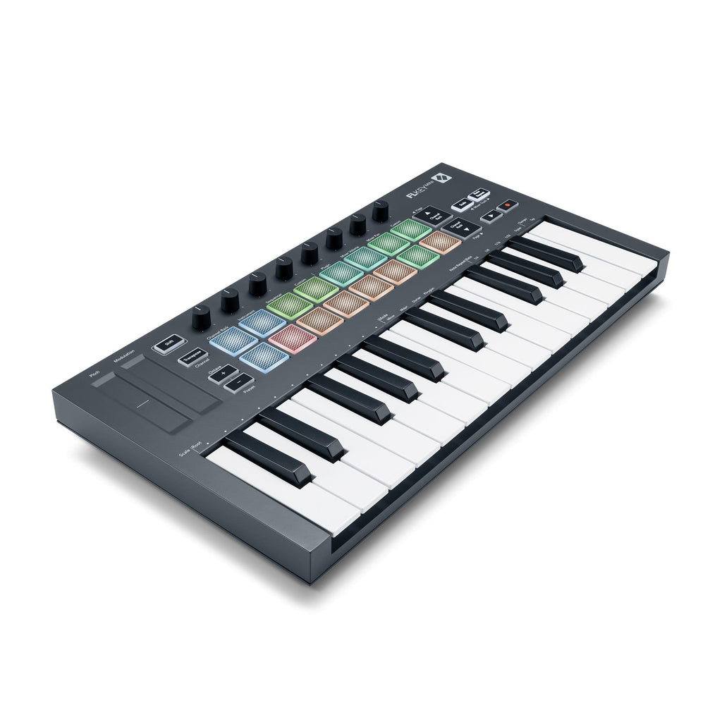 Novation FLKEY-MINI USB MIDI Keyboard Controller for FL Studio (25-Mini Keys)