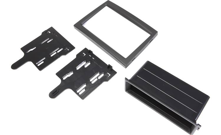 POR911B Dash Kit Fits select 2005-12 Porsche Single/Double-DIN Black