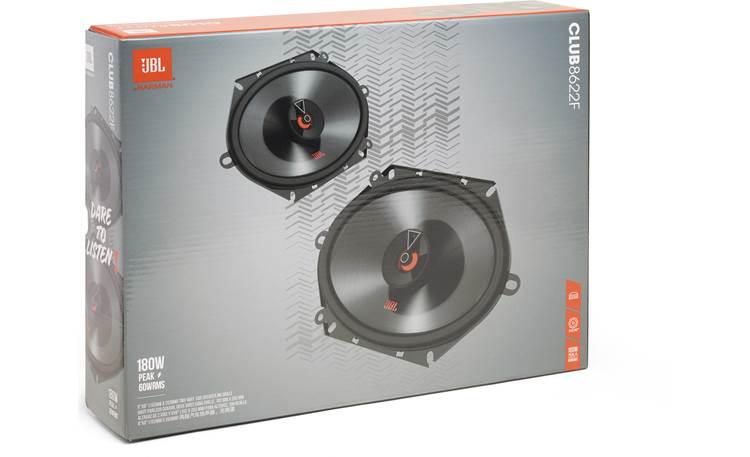 JBL Club 8622F 360W 6x8" Club Series 2-way Coaxial Speakers