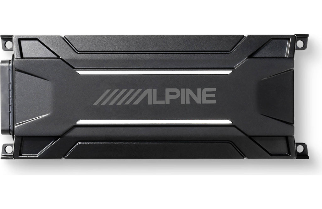 Alpine KTA-30FW Tough Power Pack Compact 4-Channel Amplifier - Black