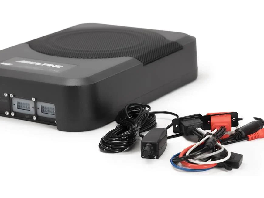 Alpine PWE-S8-MRN 240W Loaded Single 8" Amplified Marine Enclosure