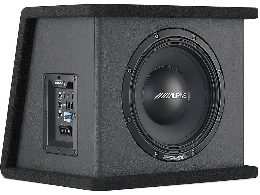 Alpine PWE-SB10 Single 10" Powered Subwoofer