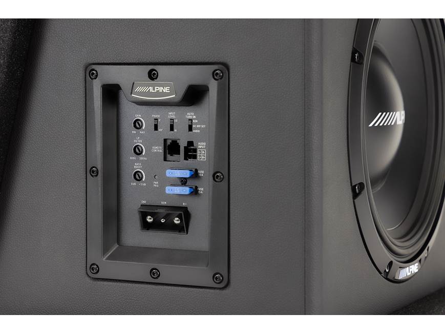 Alpine PWE-SB10 Single 10" Powered Subwoofer