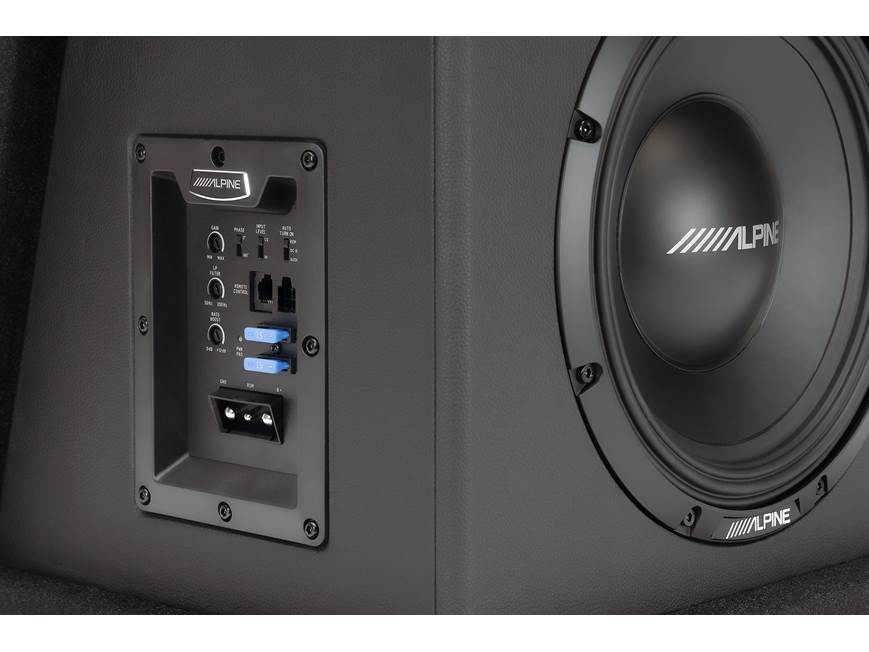 Alpine PWE-SB10 Single 10" Powered Subwoofer