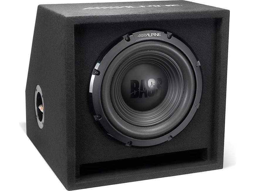 Alpine W-SB10V Vented Subwoofer Enclosure 10" W10S4 Bass Series Subwoofer