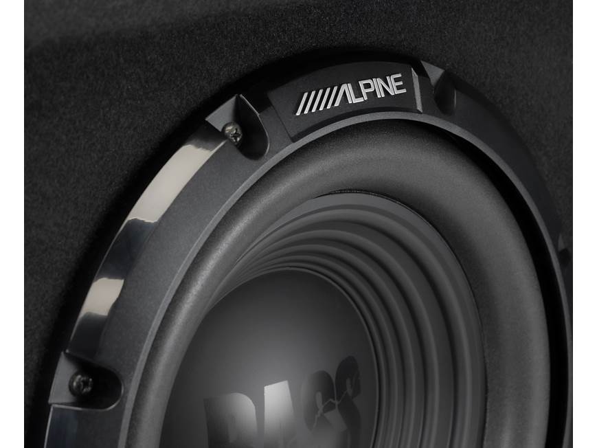 Alpine W-SB10V Vented Subwoofer Enclosure 10" W10S4 Bass Series Subwoofer