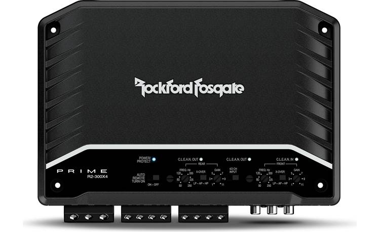 Rockford Fosgate R2-300X4 300 Watts 4-Ch Amplifier + 2 Pairs R165X3 6.5" Speakers