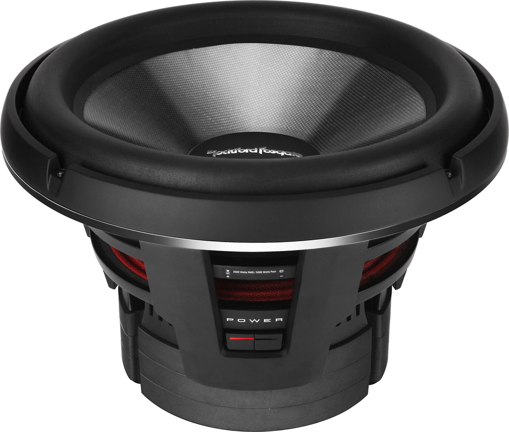 Rockford Fosgate T2S1-16 Power 16" T2 Single 1-Ohm 2500 Watts RMS / 5000 Watts Max Subwoofer