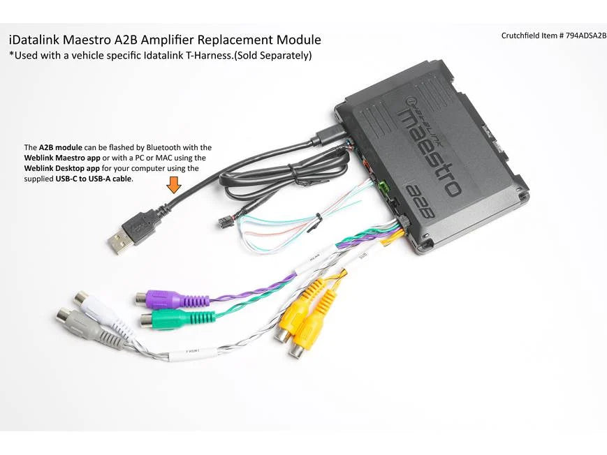 iDatalink Maestro ADS-A2B Amplifier Replacement Module