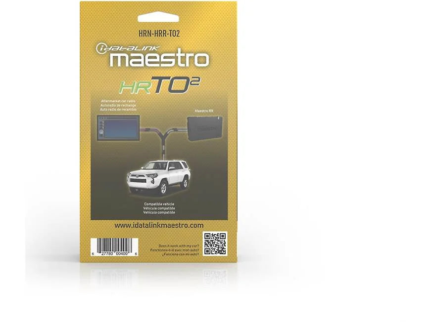 iDatalink Maestro HRN-HRR-TO2 Vehicle-specific Harness