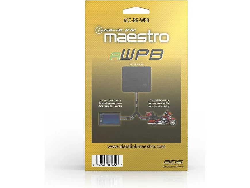 iDatalink Maestro ACC-RR-WPB Weatherproof Enclosure for Maestro RR Module