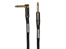 Load image into Gallery viewer, Mogami PLATINUM GUITAR-40R Straight to Right Angle Instrument Cable - 40FT