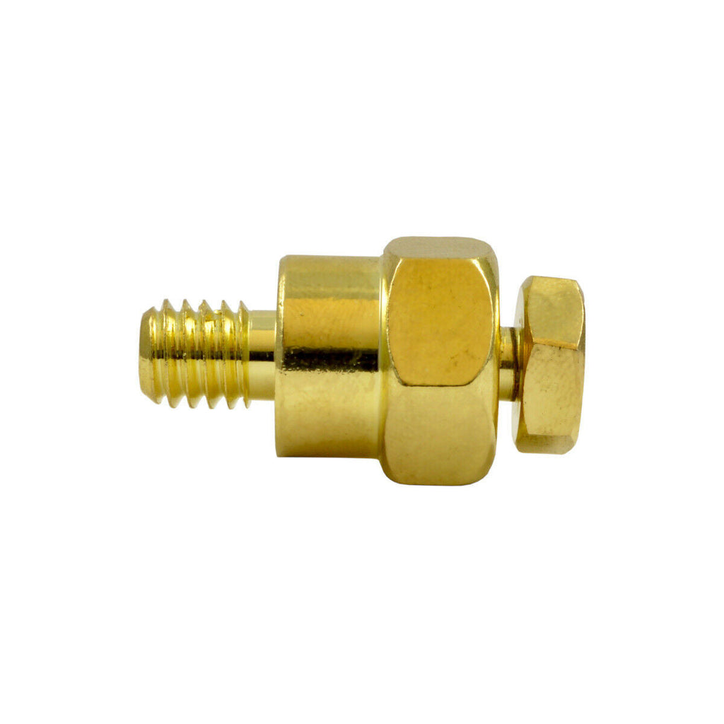 2 American Terminal GMBAT-1 GM Side Post Terminals <br/>GM Short Side Post Mount Positive Negative Battery Terminal Gold Plated