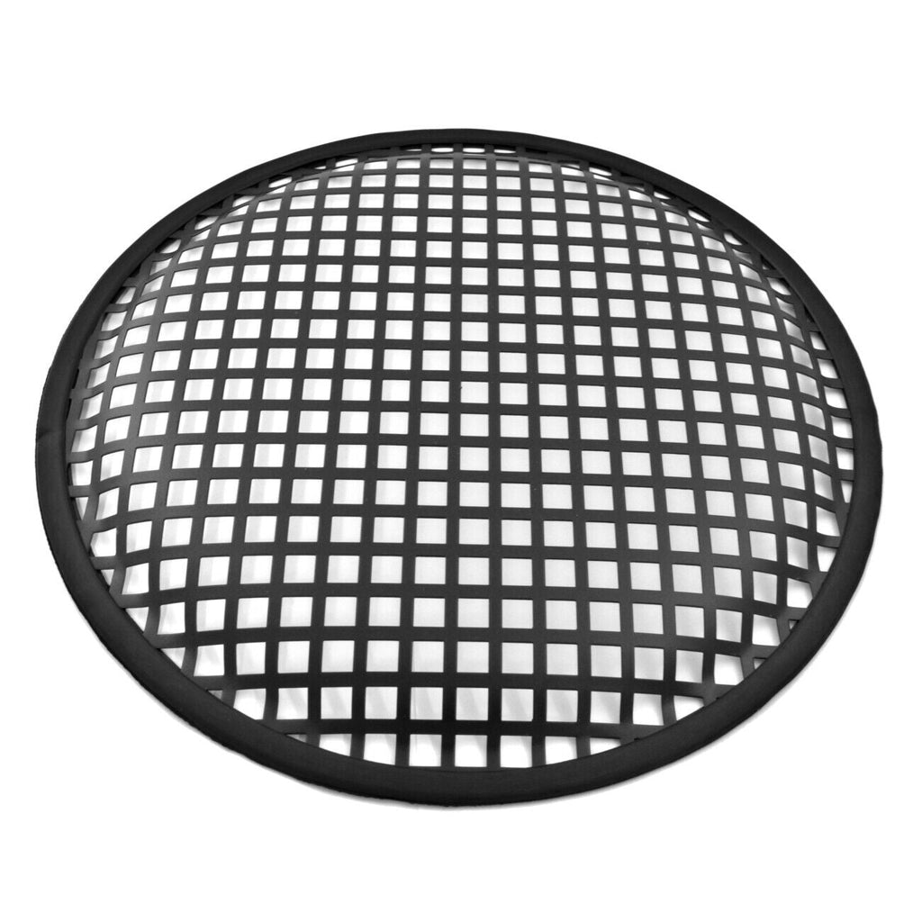 2 MR DJ DJS12 12" Subwoofer Speaker Metal Mesh Cover Waffle Speaker Grill Protect Guard DJ