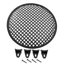 Load image into Gallery viewer, 6 MR DJ DJS12 12&quot; Subwoofer Speaker Metal Mesh Cover Waffle Speaker Grill Protect Guard DJ