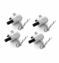 Galaxy Stage GS34-C12 4-Pack Half Conical Connection Set for GS34 Corner Blocks Includes Pins & Safety Clips