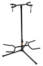 Load image into Gallery viewer, MR DJ GS400 DOUBLE GUITAR STAND WITH SMART LOCKING