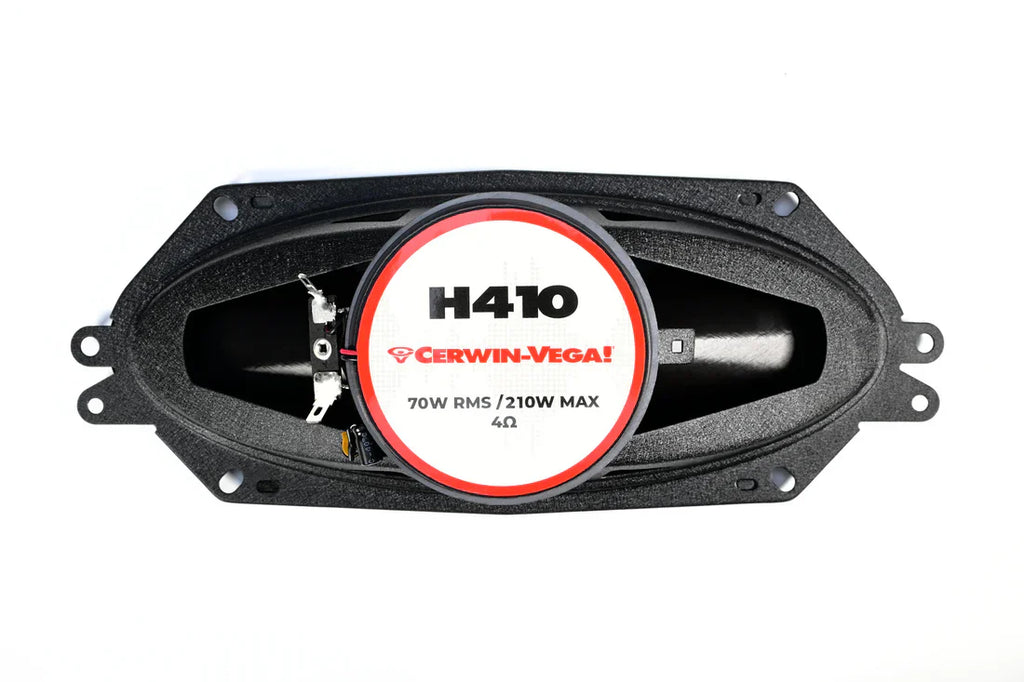 Cerwin Vega H410 HED 2025 Edition 4"x10” 2-Way Coaxial Full Range Speaker Set