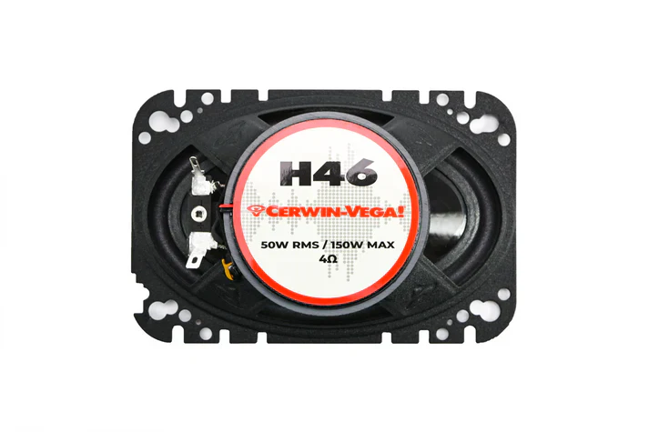 Cerwin Vega H46 HED 2025 Edition 4"x6” 2-Way Coaxial Full Range Speaker Set