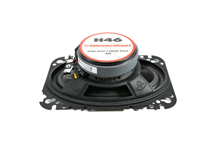 Cerwin Vega H46 HED 2025 Edition 4"x6” 2-Way Coaxial Full Range Speaker Set
