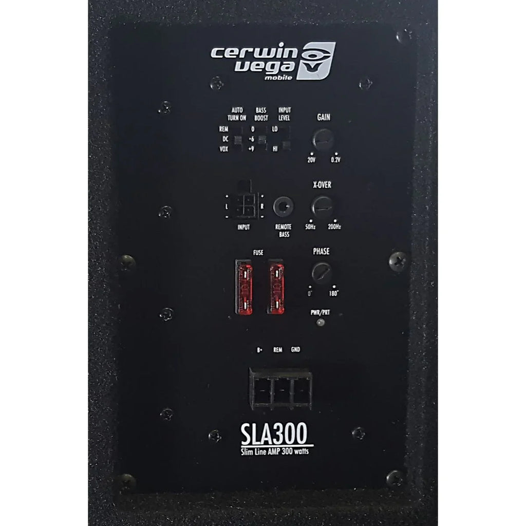 Cerwin Vega H6TE10SV HED Series 10" Powered Subwoofer Vented Enclosure
