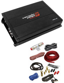 Cerwin Vega H800.4D HED 4-Ch 800W Full Class-D Amplifier + 4 Gauge Amp Kit