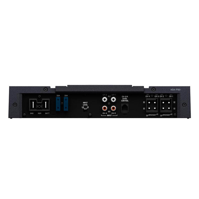 Alpine HDA-F60 4-Channel Amplifier 150W x 4 Bundle